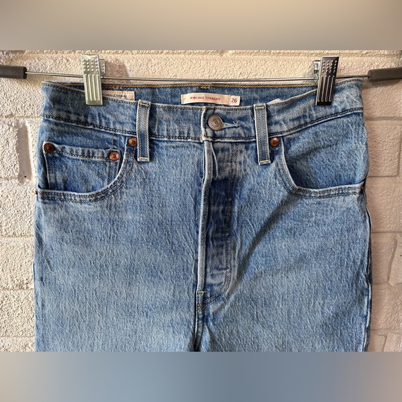 Levi’s ribcage straight denim jeans - Picture 7 of 11